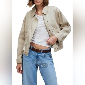 Madewell Tan Utility Jacket